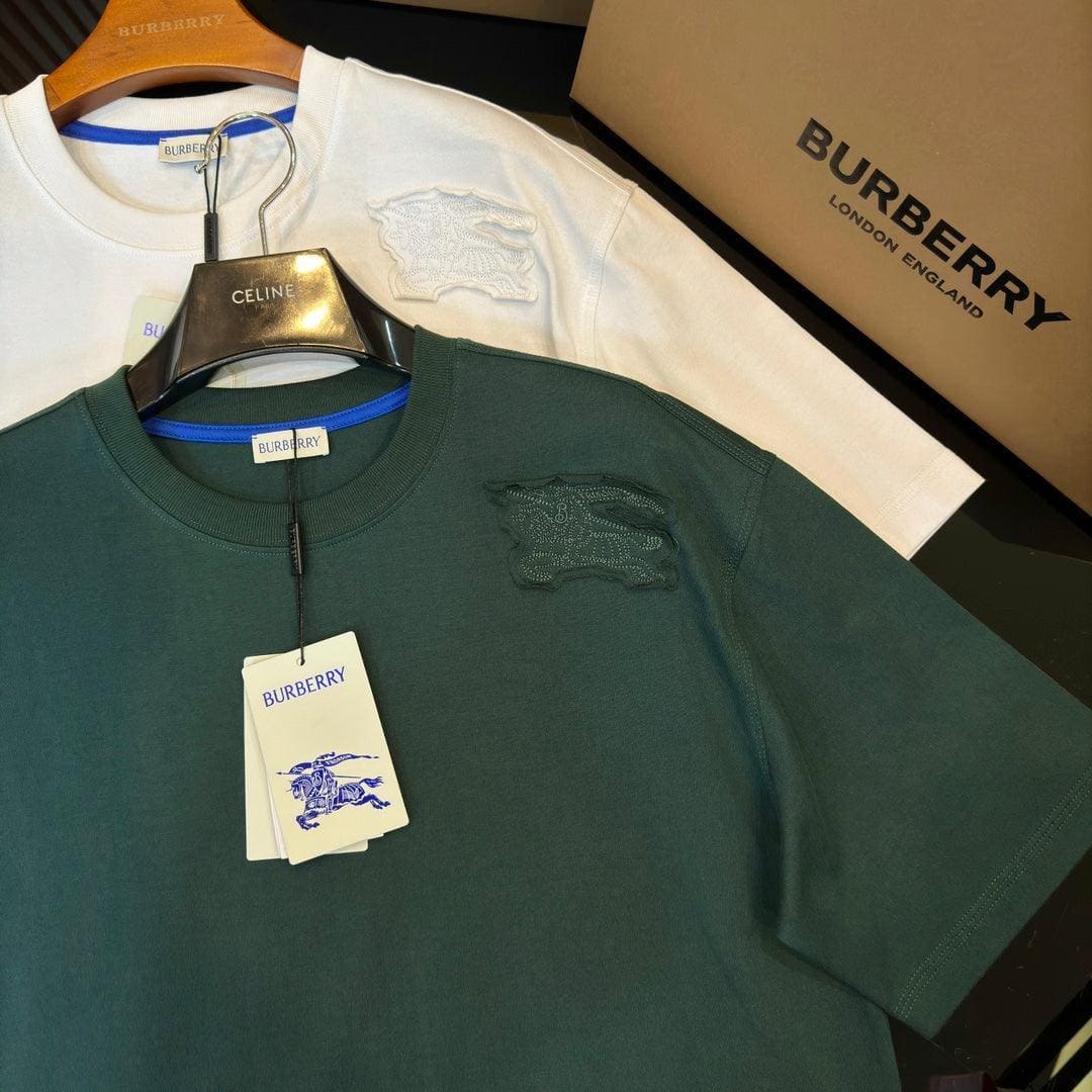 Burberry T-Shirt Without Collar 'Green' | Banlieue91