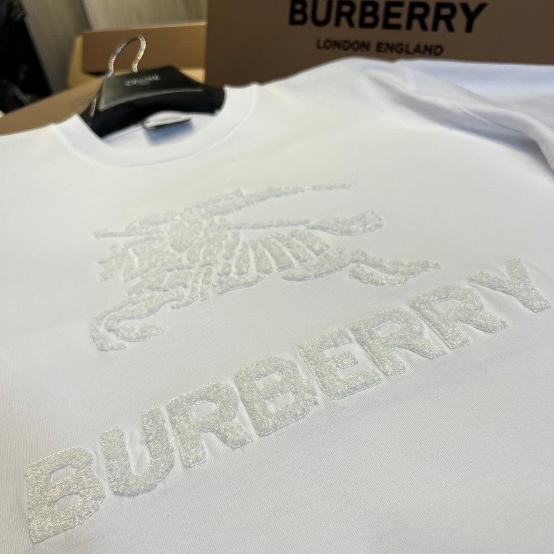 Burberry T-Shirt Without Collar 'White' | Banlieue91
