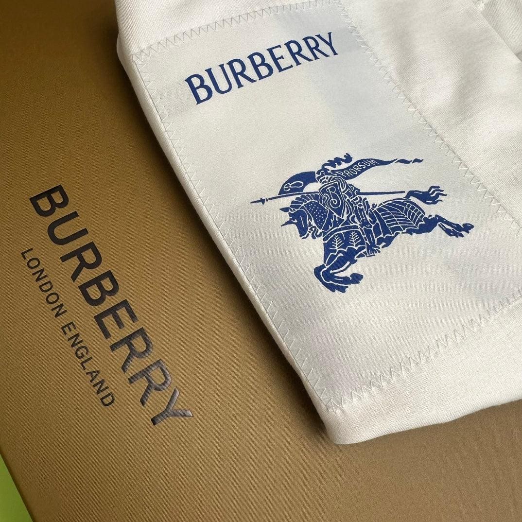 Burberry T-Shirt Without Collar 'White' | Banlieue91