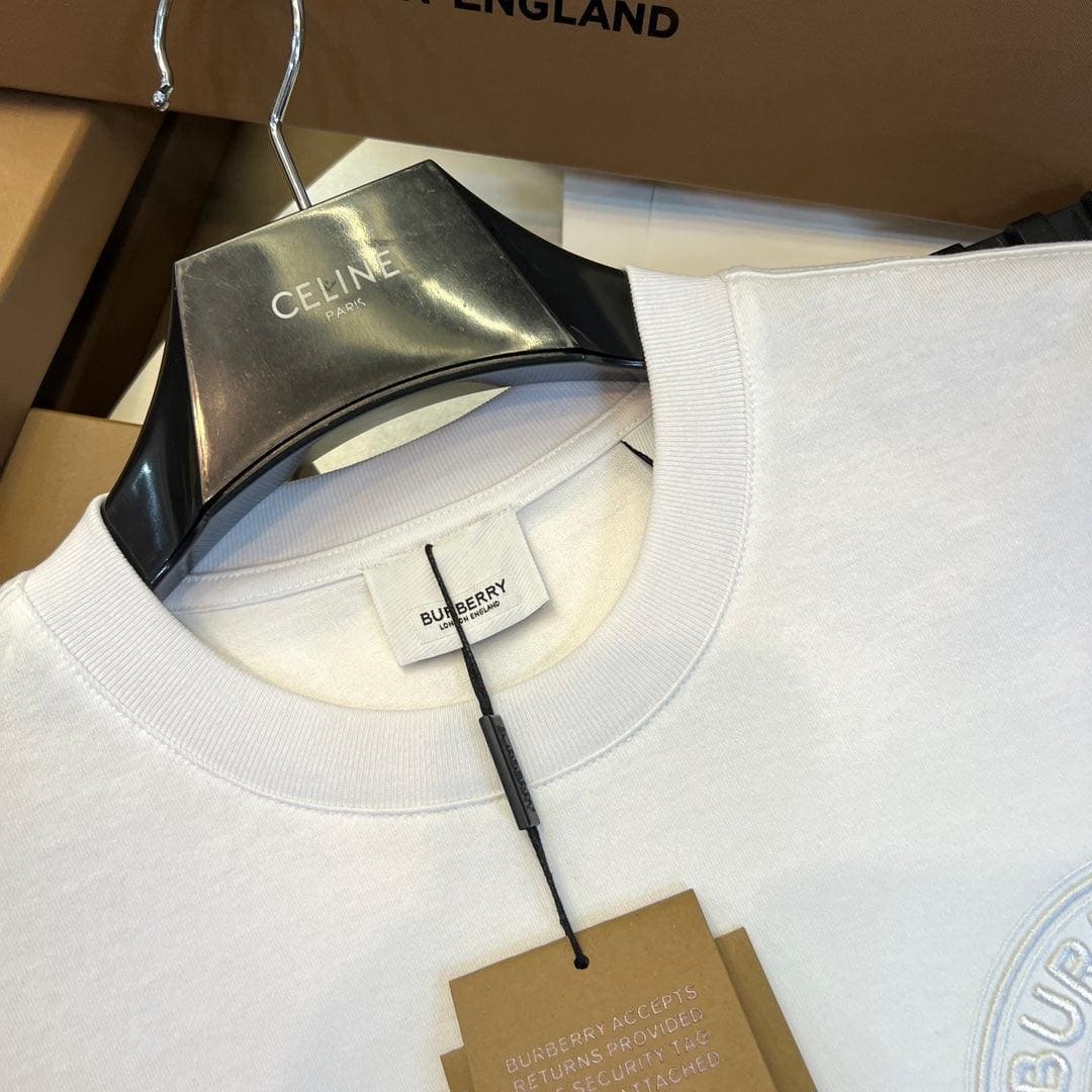 Burberry T-Shirt Without Collar 'White' | Banlieue91