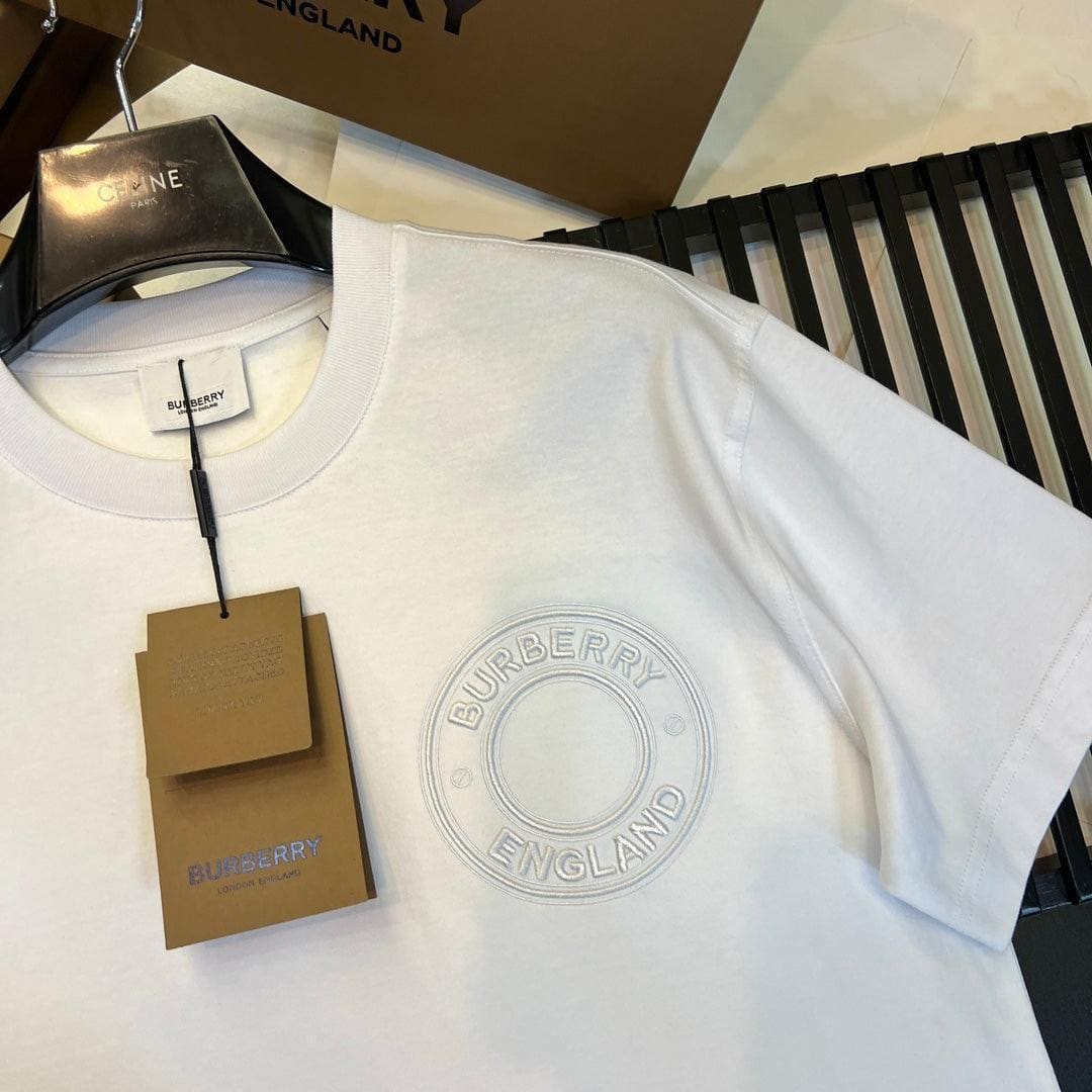 Burberry T-Shirt Without Collar 'White' | Banlieue91
