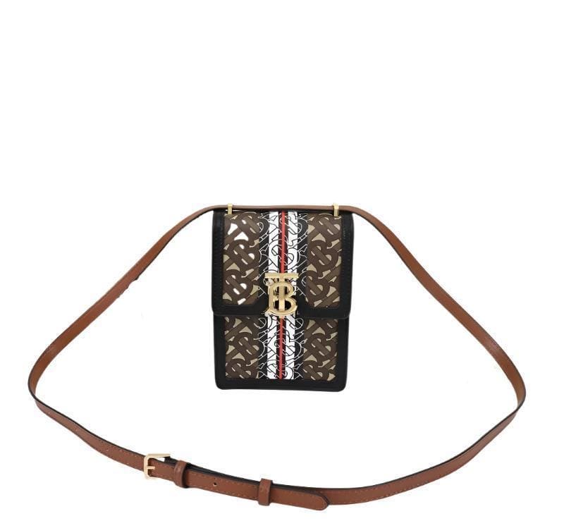 BURBERRY Valencia Tb Leather Crossbody Pouch | Banlieue91