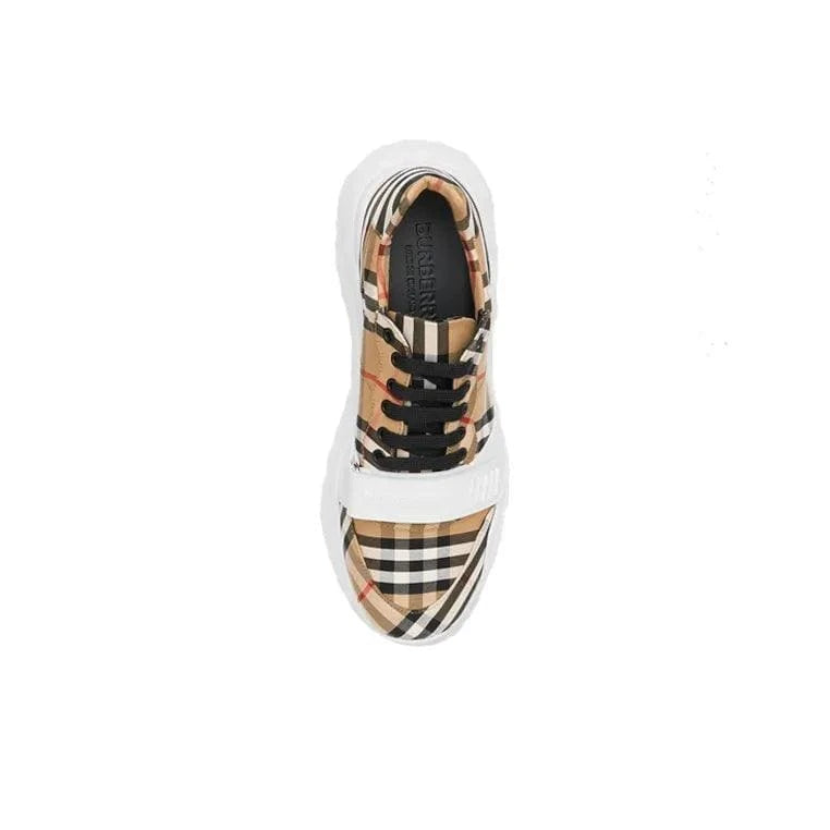 Burberry Vintage Check Cotton Archive Sneakers Beige | Banlieue91
