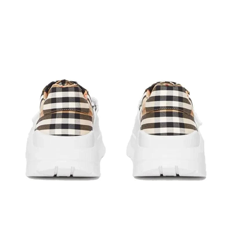 Burberry Vintage Check Cotton Archive Sneakers Beige | Banlieue91