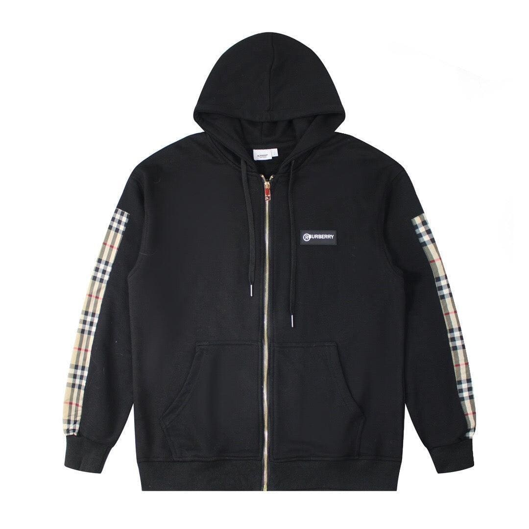 Burberry Vintage Check Panel Oversized Jacket 'Black' | Banlieue91