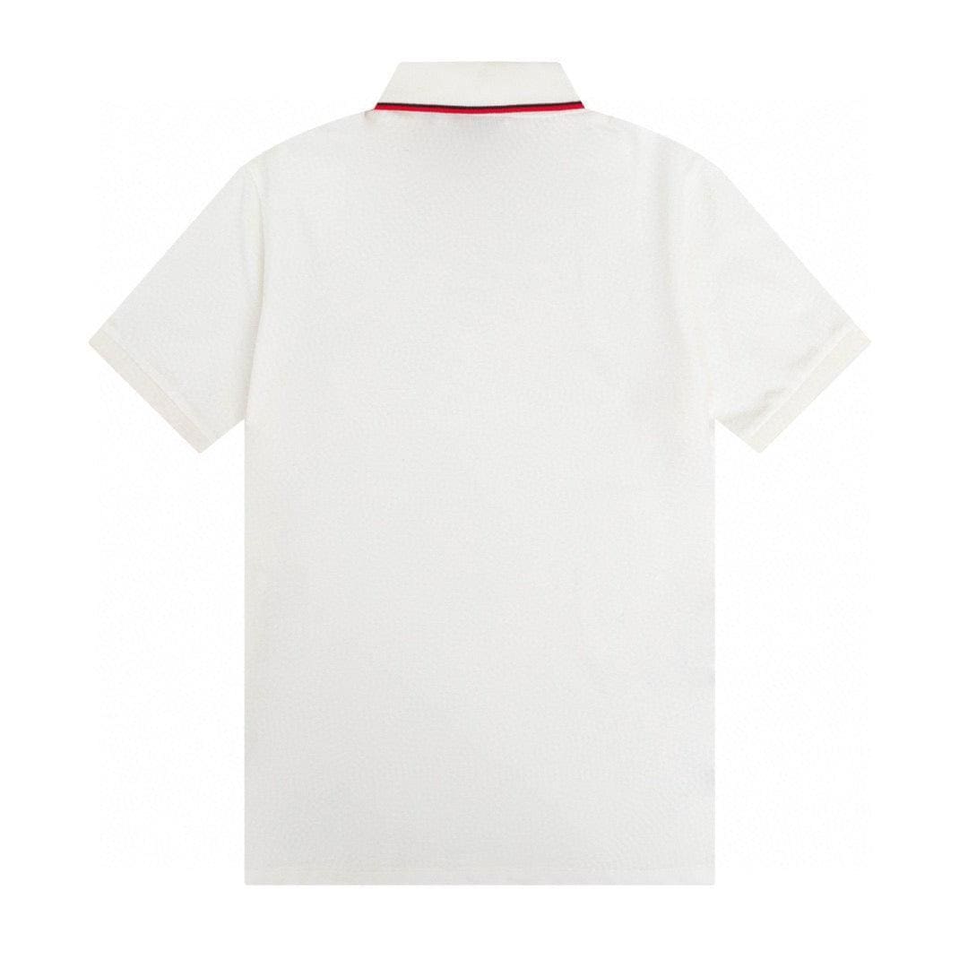 Burberry White T-Shirt With Collar | Banlieue91