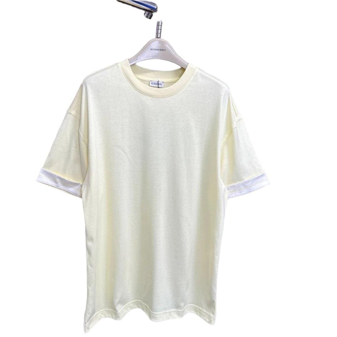 Burberry Yellow T-Shirt Without Collar | Banlieue91