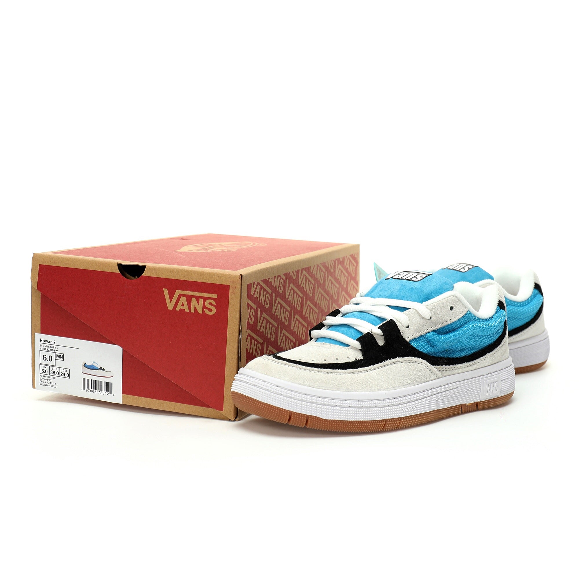 Vans Rowan 2 Low 'White/Blue/Black' - Banlieue91