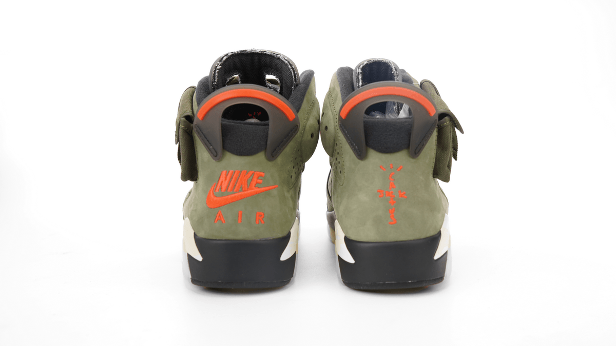 Travis Scott x Air Jordan 6 Retro 'Olive' - Banlieue91