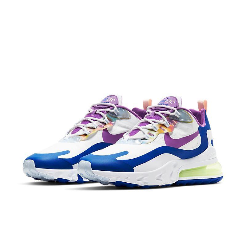 Nike Air Max 270 React 'White Berry Royal' - Banlieue91