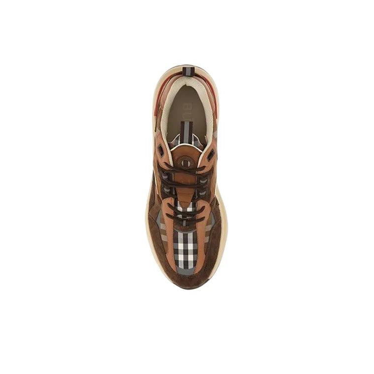 Burberry Sean Sneaker 'Check Dark Birch Brown' - Banlieue91 -