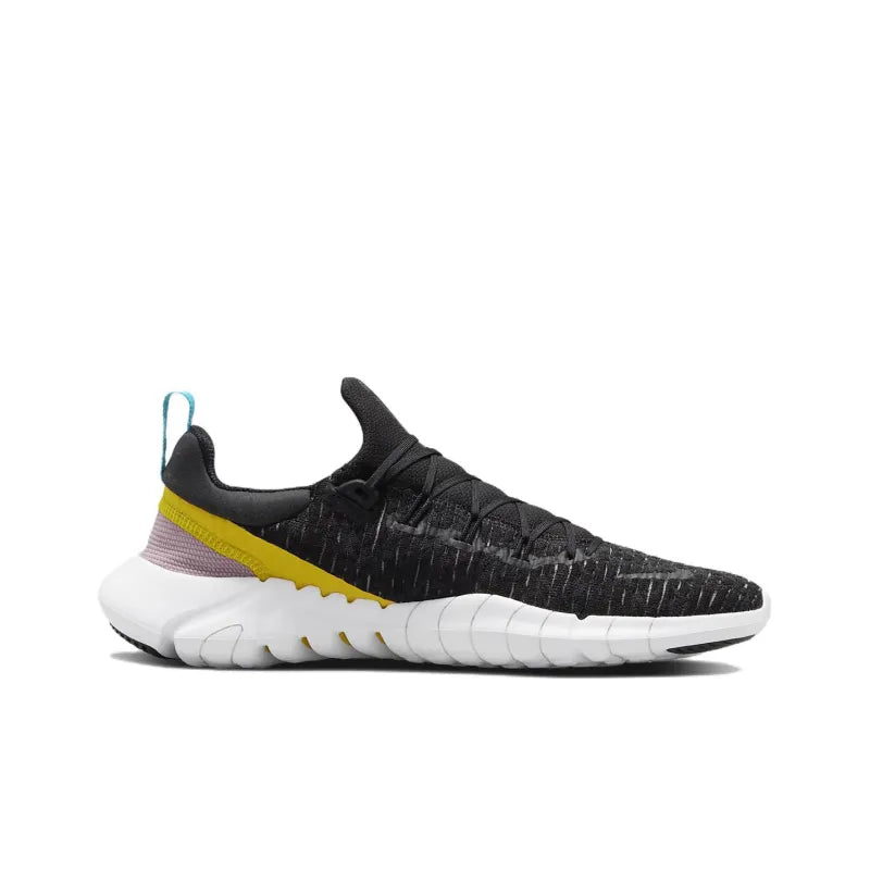 Nike Free Run 5.0 Dark Smoke Grey Vivid Sulfur Chlorine Blue - Banlieue91 -