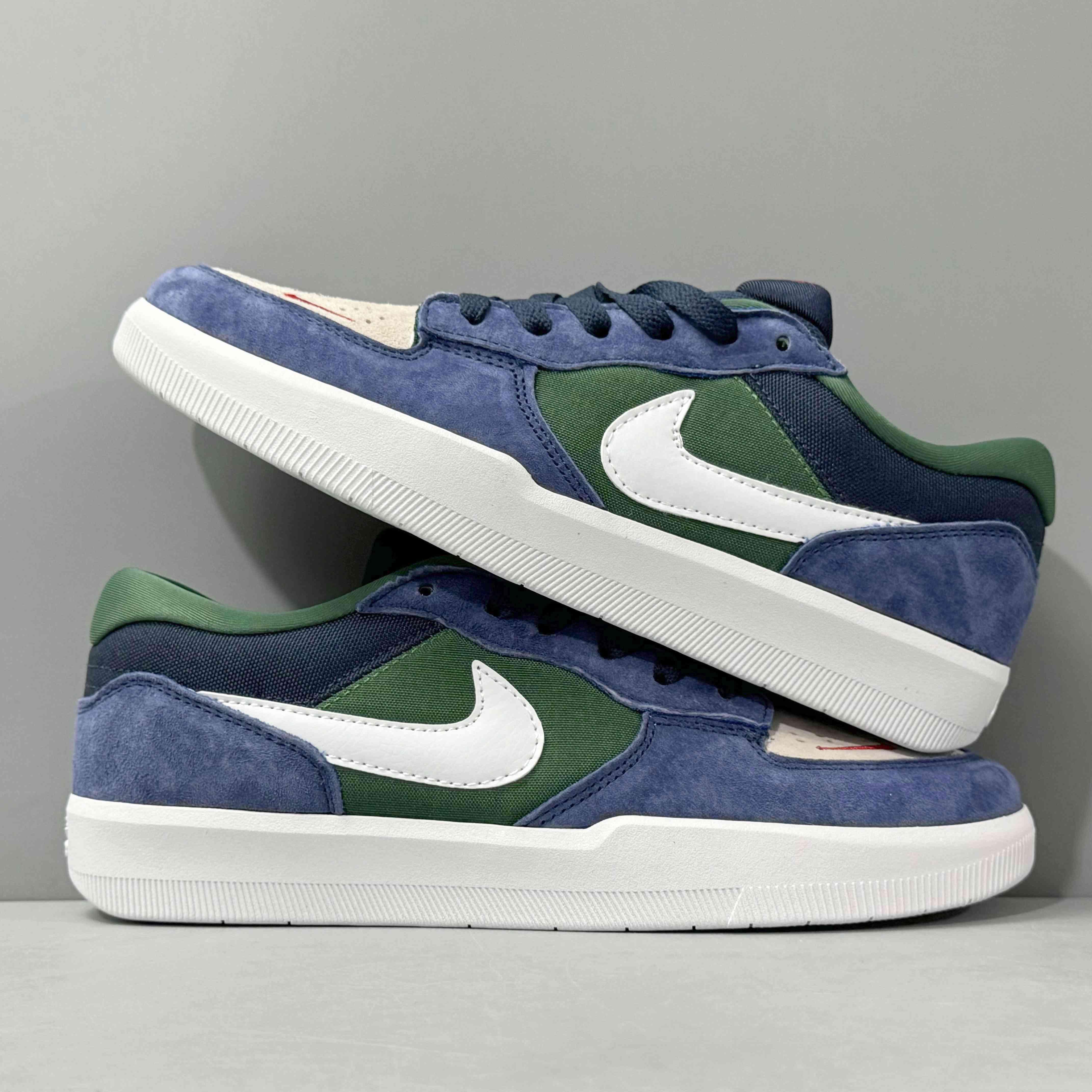 Nike SB Force 58 Navy Noble Green - Banlieue91