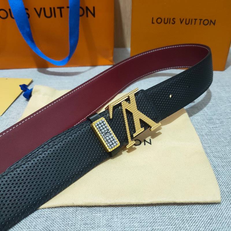 Louis Vuitton Belt 'Black/Red' - Banlieue91