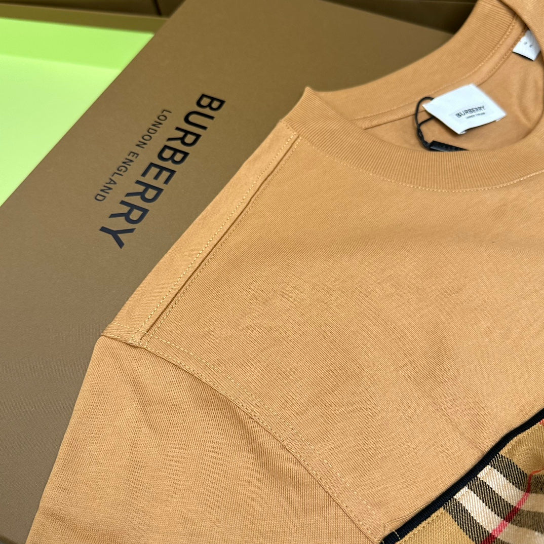 Burberry T-Shirt Without Collar 'Beige' - Banlieue91