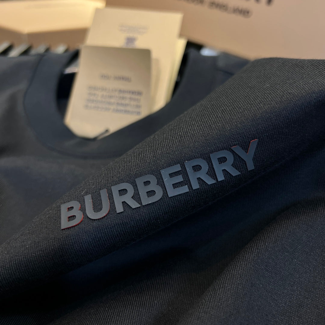 Burberry T-Shirt Without Collar 'Black' - Banlieue91