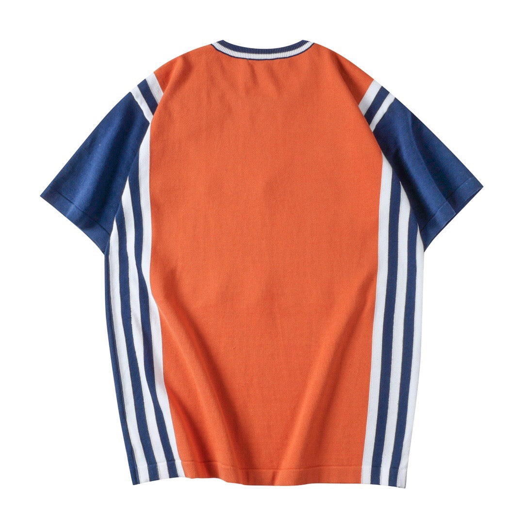 Louis Vuitton T-Shirt Without Collar 'Orange' - Banlieue91