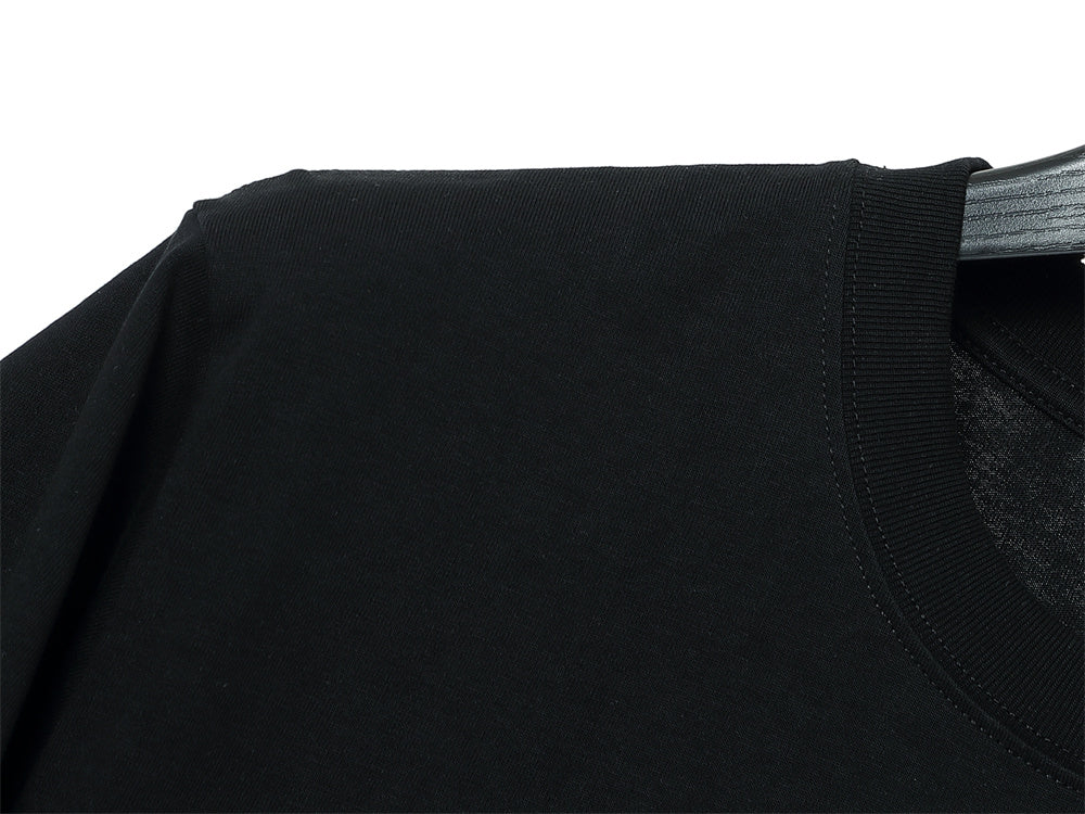 Moncler T-Shirt Without Collar 'Black' - Banlieue91