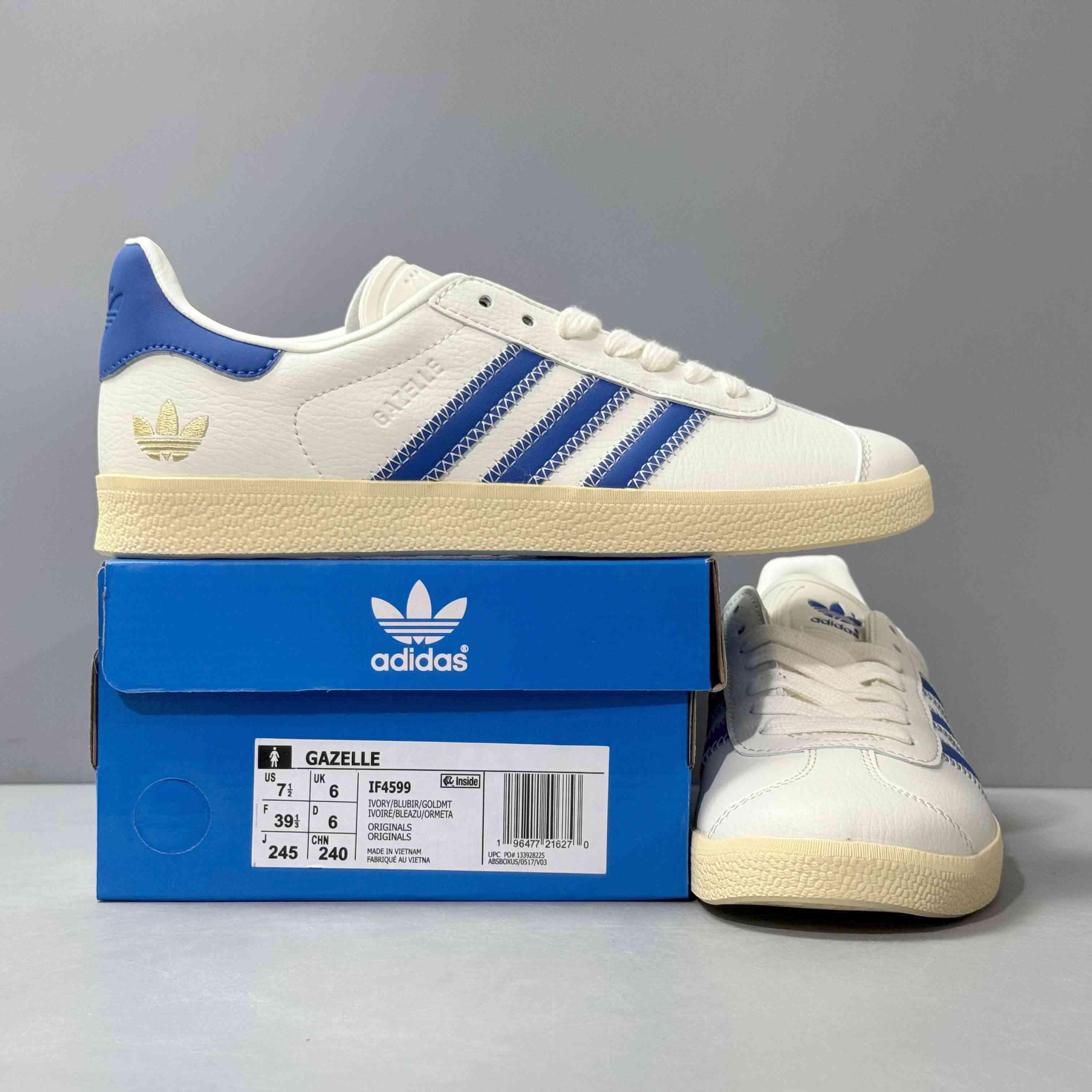 Adidas Originals Gazelle Indoor 'Palace Bold Blue' - Banlieue91