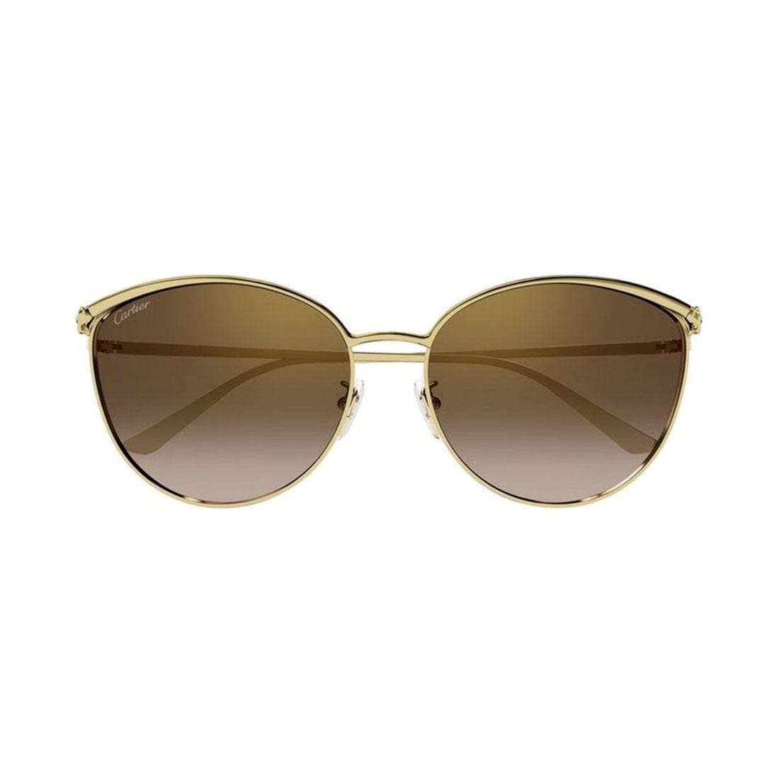 CARTIER Elegant Women's Metal Sunglasses - Timeless Summer Style | Banlieue91