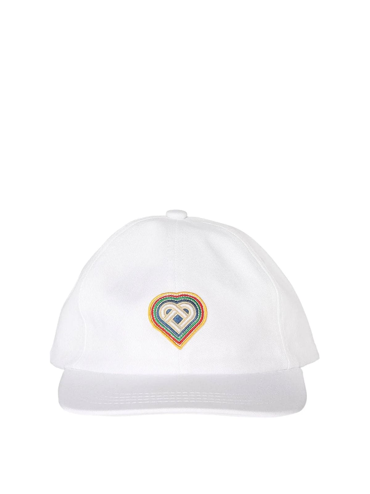 CASABLANCA Rainbow Heart Logo Baseball Cap | Banlieue91