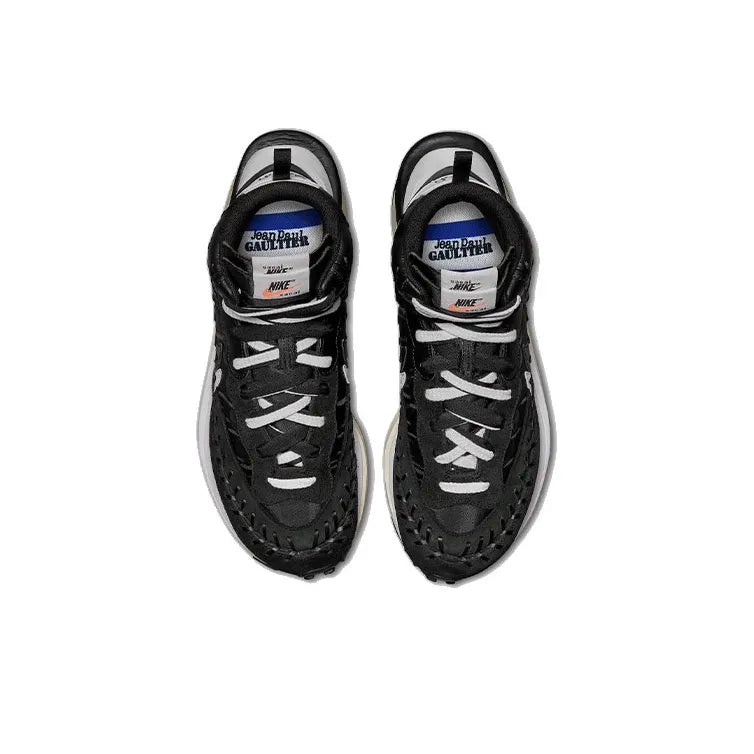 Nike Vaporwaffle Sacai Jean Paul Gaultier Black White - Banlieue91 -