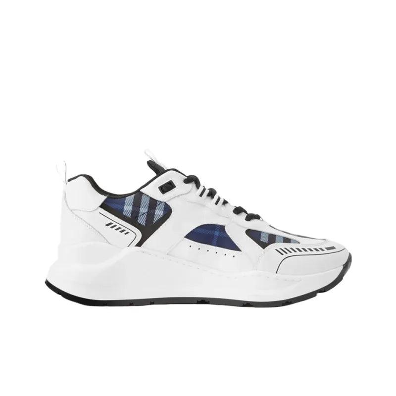 Burberry Low Top Sports Casual Shoes White Blue - Banlieue91 -