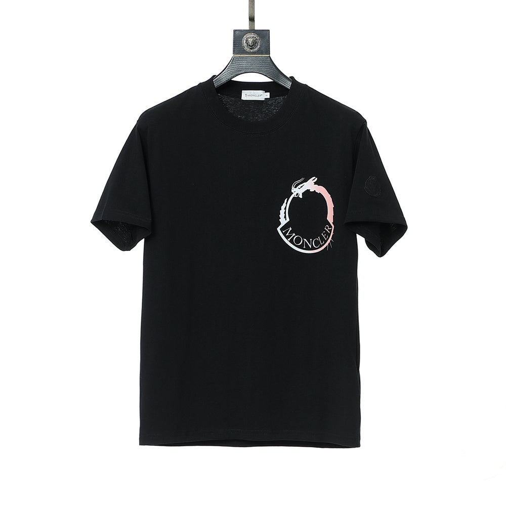 Moncler T-Shirt Without Collar 'Black' - Banlieue91