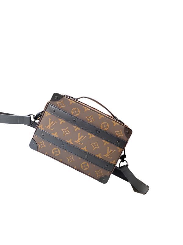 Louis Vuitton Handle Soft Trunk Bag Macassar Monogram Canvas - Banlieue91