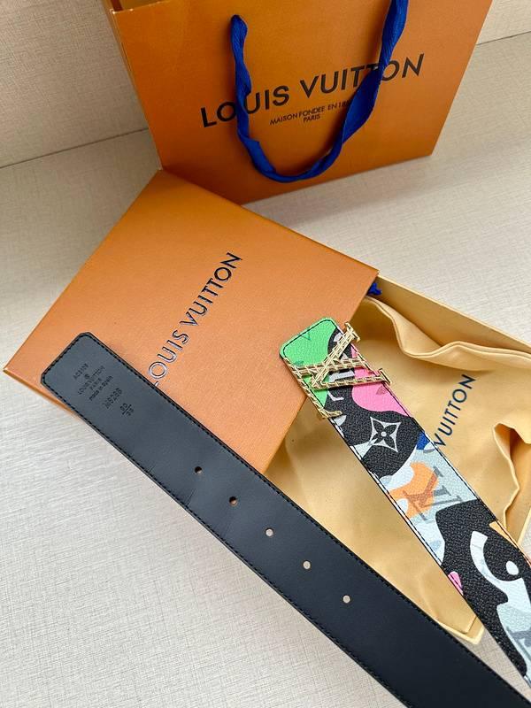 Louis Vuitton LV Initials Reversible Belt 'Multicolor' - Banlieue91