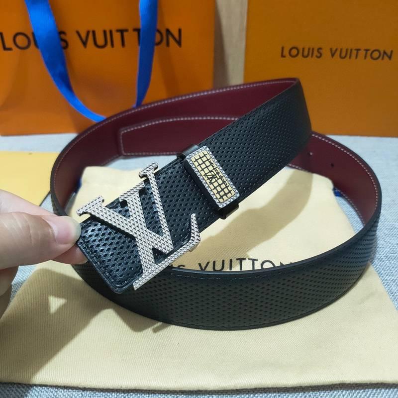 Louis Vuitton Belt 'Black/Red' - Banlieue91