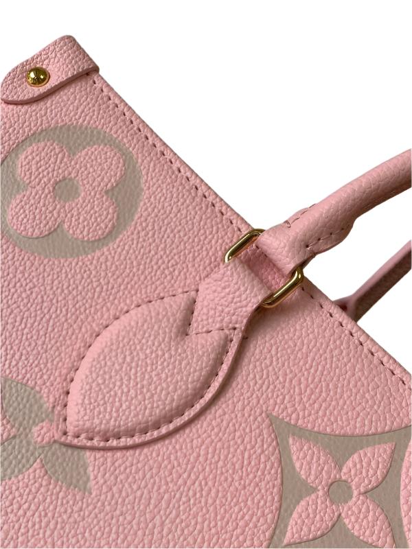 Louis Vuitton Onthego MM Trianon Pink/Cream - Banlieue91