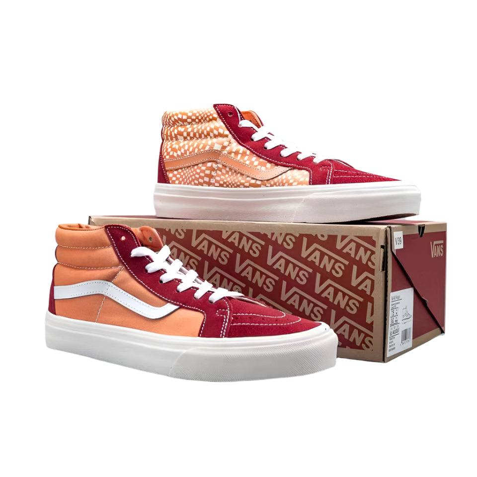 Vans SK8-Mid Reissue 'Red/Orange/White' - Banlieue91 -