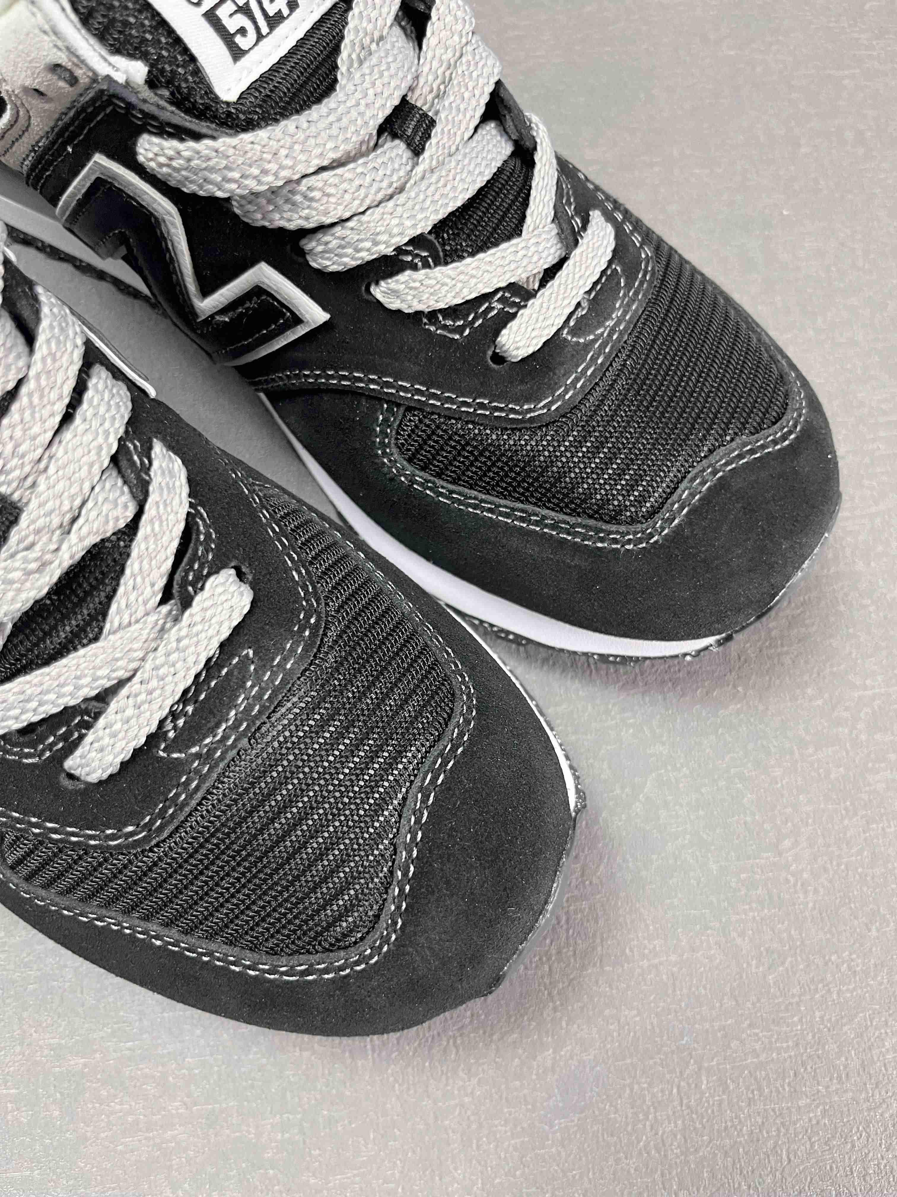 New Balance 574 Black-White - Banlieue91