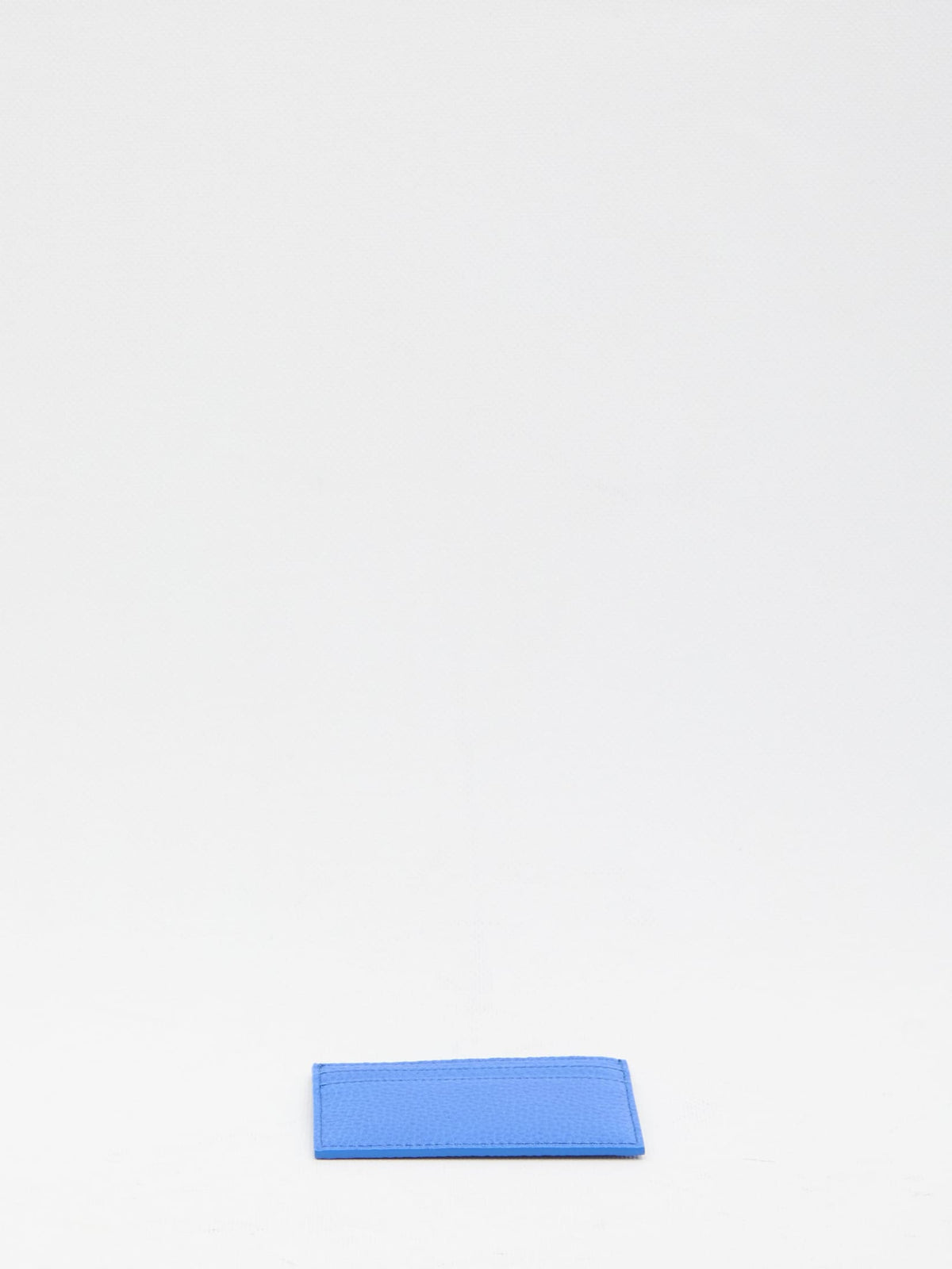 CELINE Mini Leather Card Holder with Silver-Tone Finishes | Banlieue91