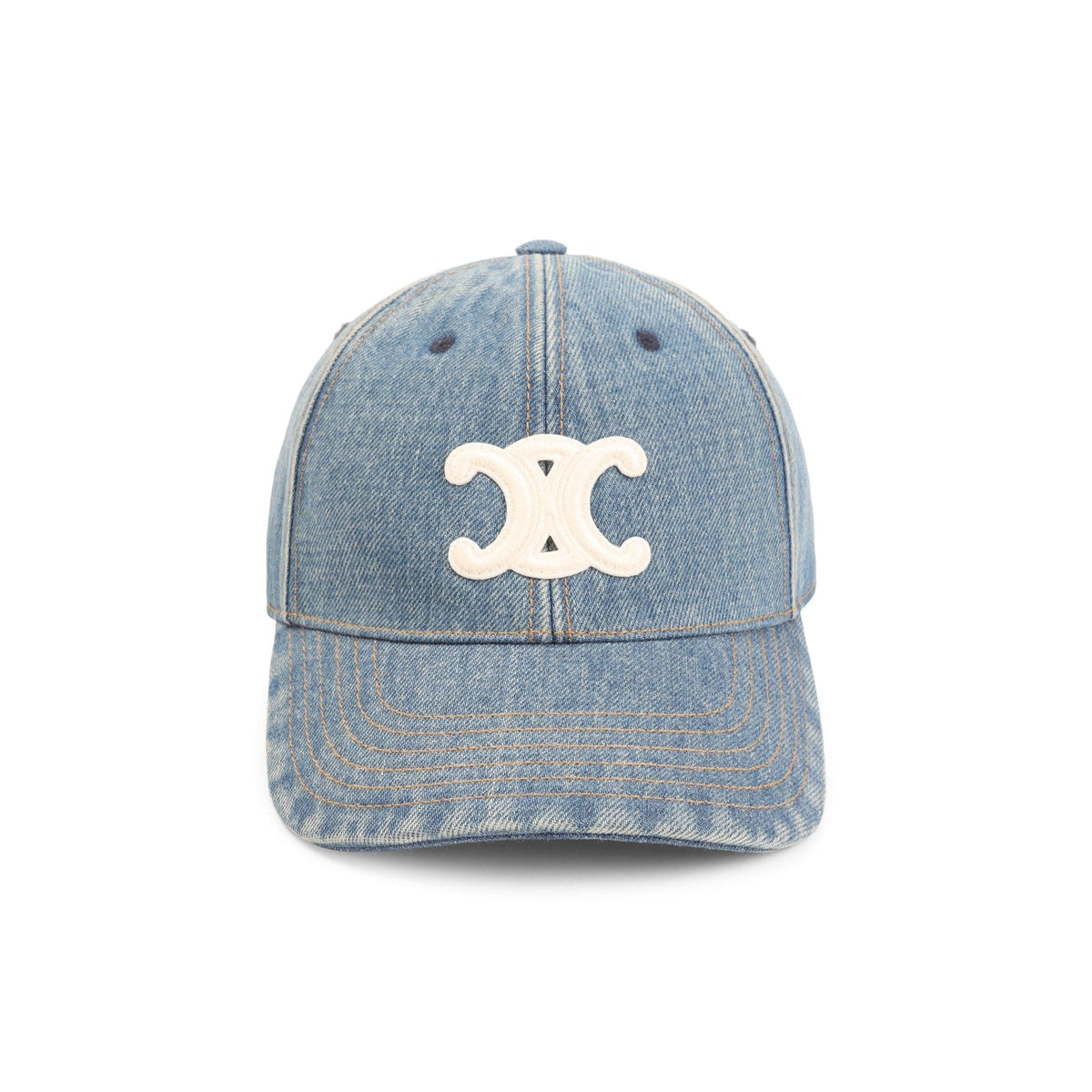 CELINE Triomphe Logo-Appliquéd Baseball Cap | Banlieue91