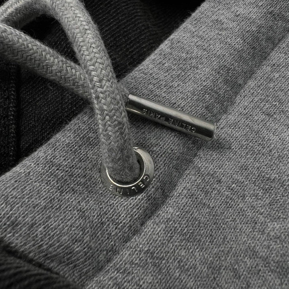 CELINE Washed Grey Denim Jacket – Casual Single-Breasted | Banlieue91