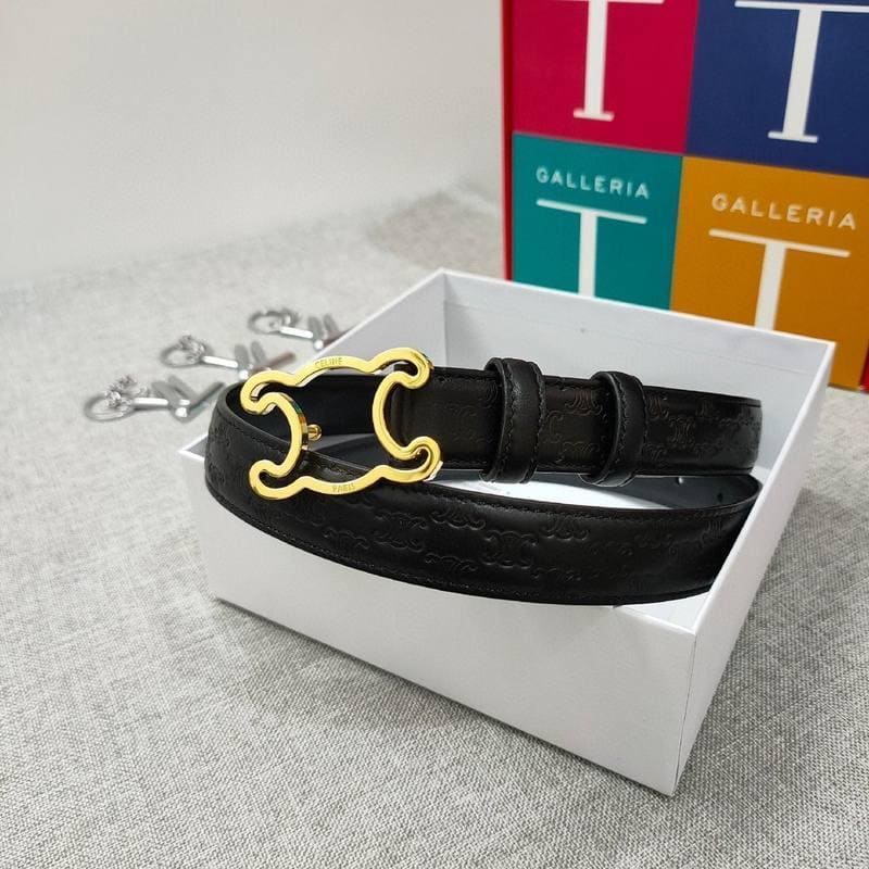 Celine Women Belt 'Black' | Banlieue91