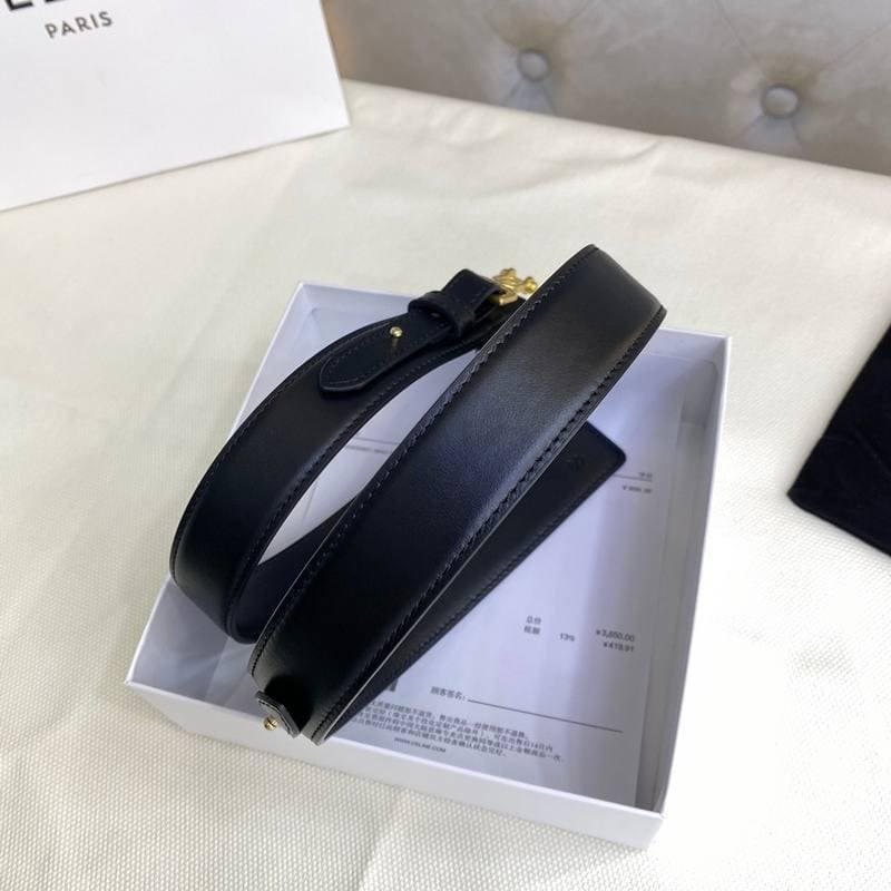 Celine Women Belt 'Black' | Banlieue91