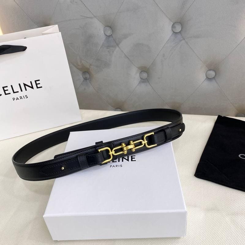 Celine Women Belt 'Black' | Banlieue91