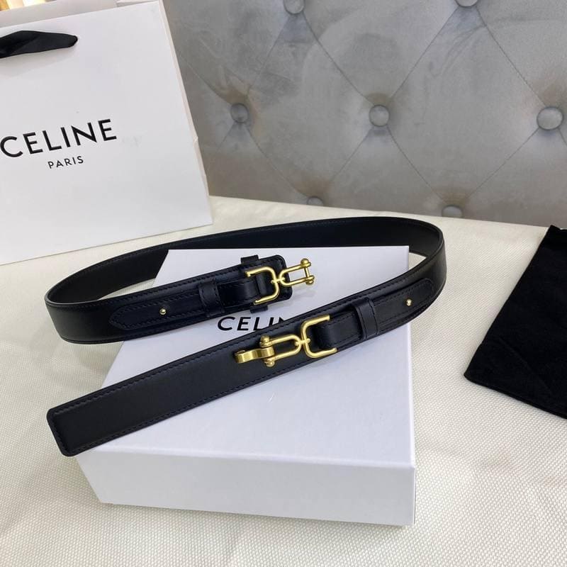 Celine Women Belt 'Black' | Banlieue91