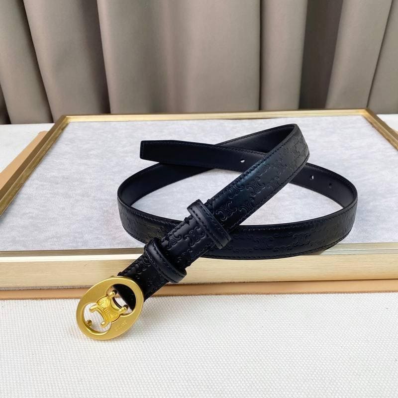 Celine Women Belt 'Black' | Banlieue91