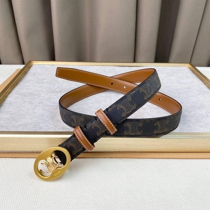 Celine Women Belt 'Black/Brown' | Banlieue91