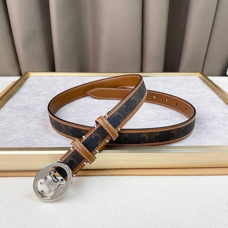 Celine Women Belt 'Brown' | Banlieue91