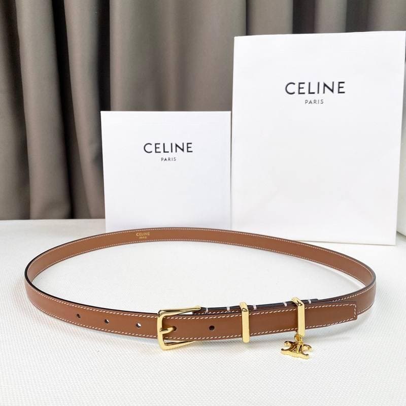 Celine Women Belt 'Brown' | Banlieue91