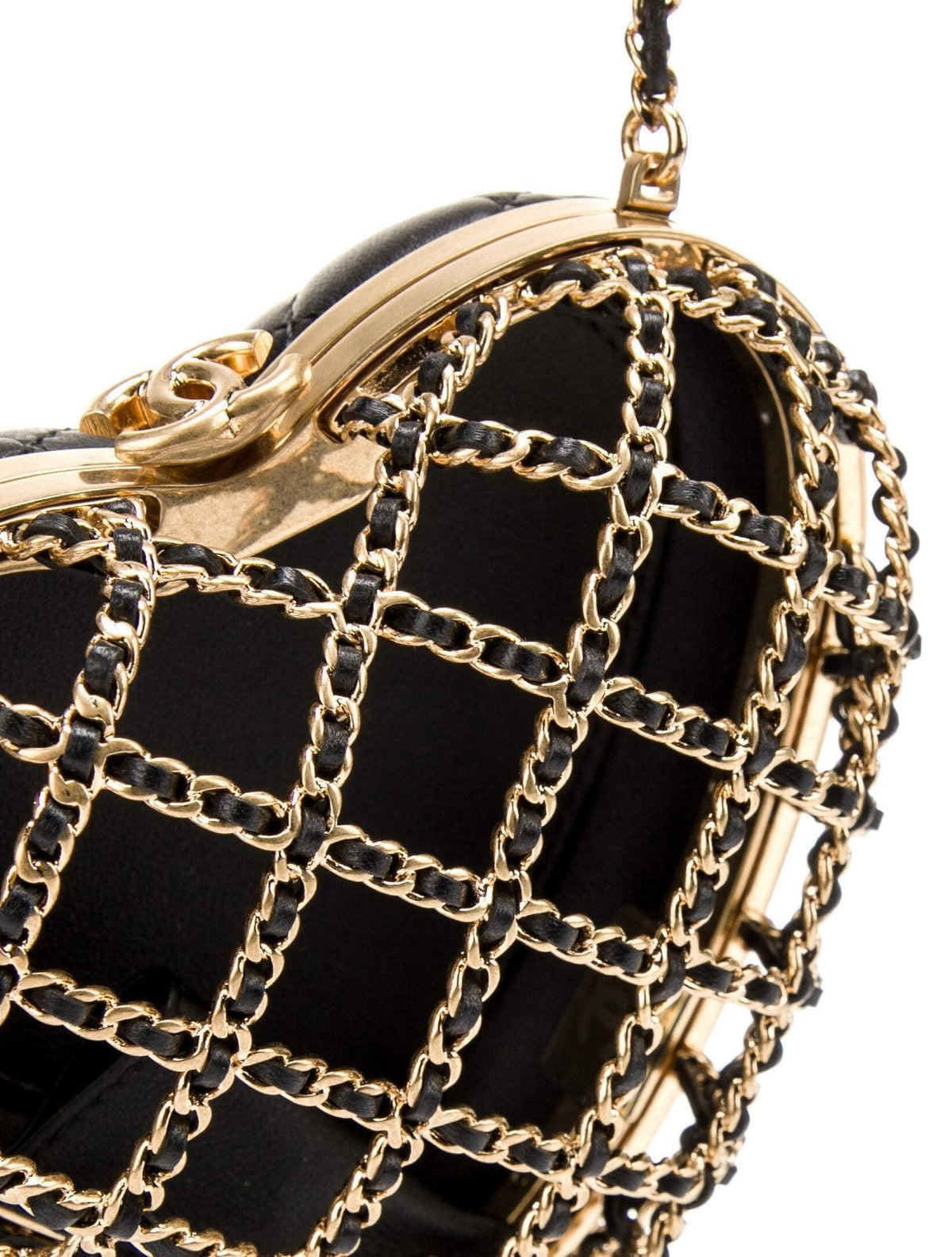 Chanel 2023 CC Heart Minaudiere Bag | Banlieue91