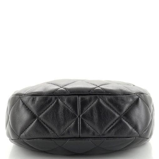 Chanel CC Chain Hobo Quilted Lambskin Small | Banlieue91