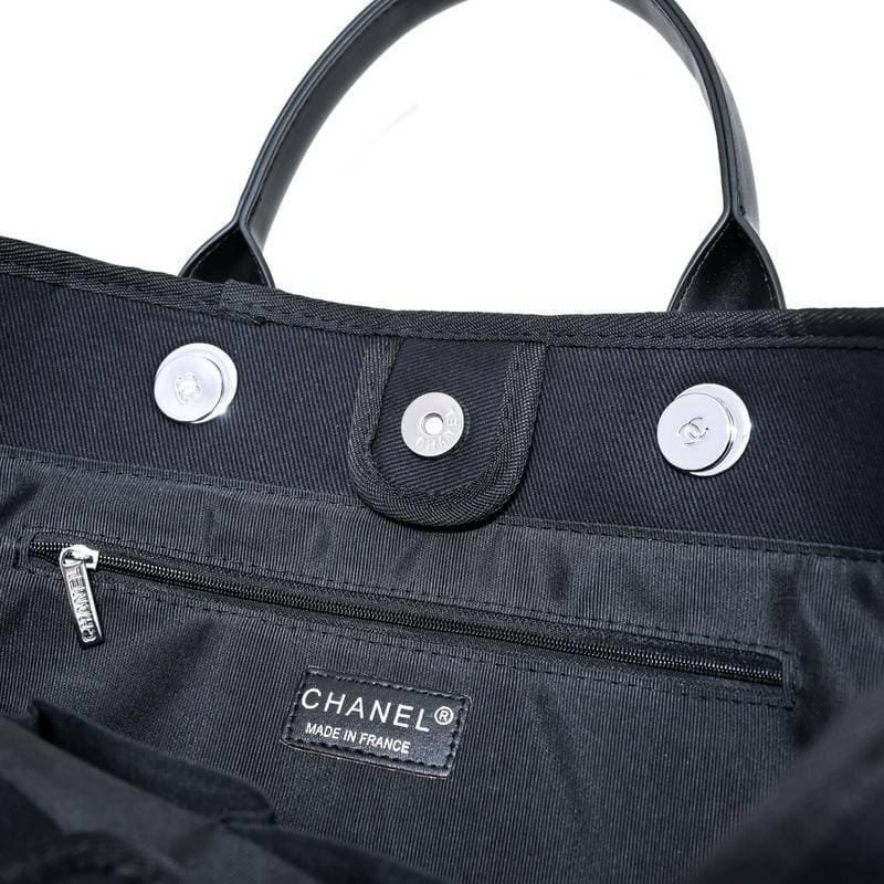 CHANEL MEDIUM BLACK PEARL BAG DEAUVILLE | Banlieue91