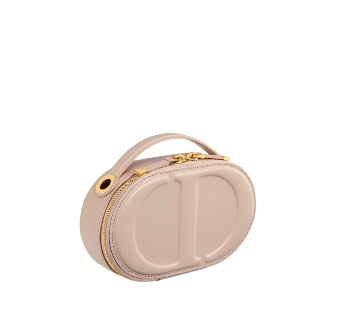 Christian Dior Signature Oval Camera Bag Calfskin with Embossed CD Signature | Banlieue91