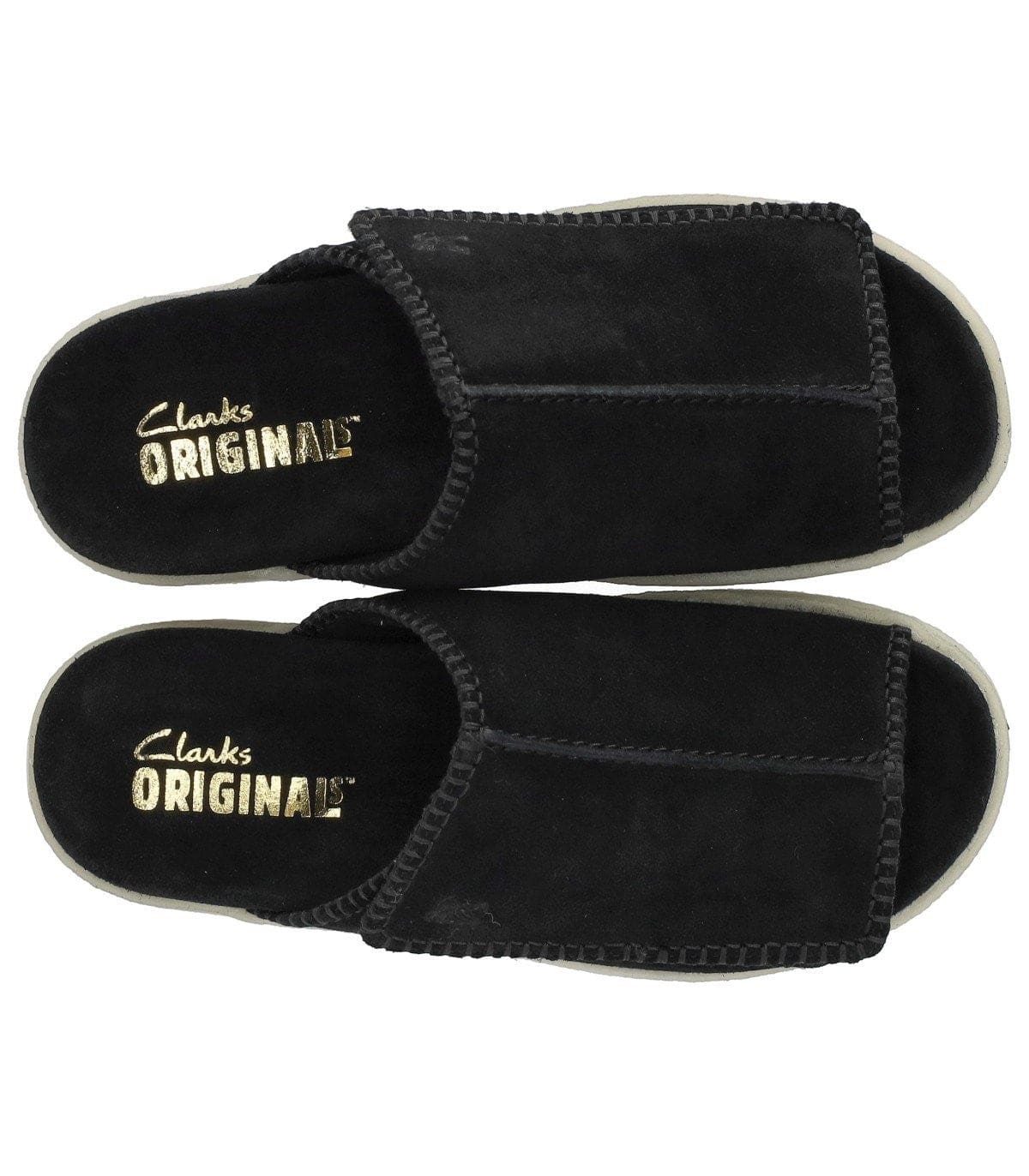 Clarks Overleigh Black Slide | Banlieue91